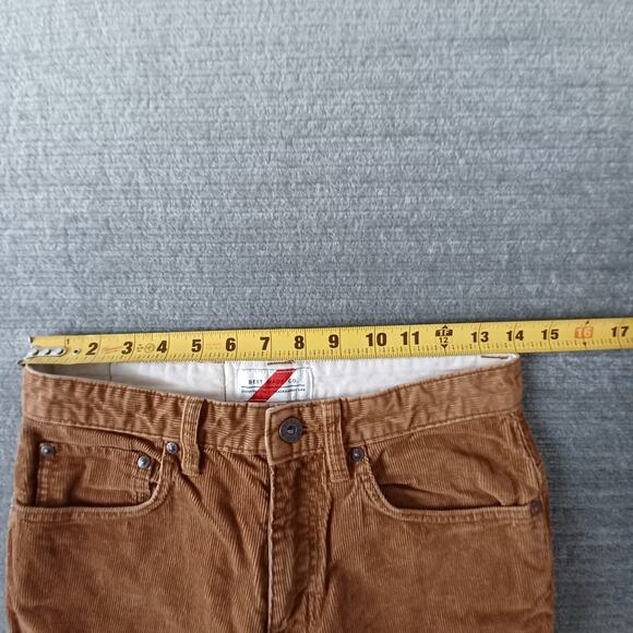 Best Made Co. Corduroy Pants Mens 28x30 Tan Brown Straight Leg Chino Preppy - Picture 4 of 10